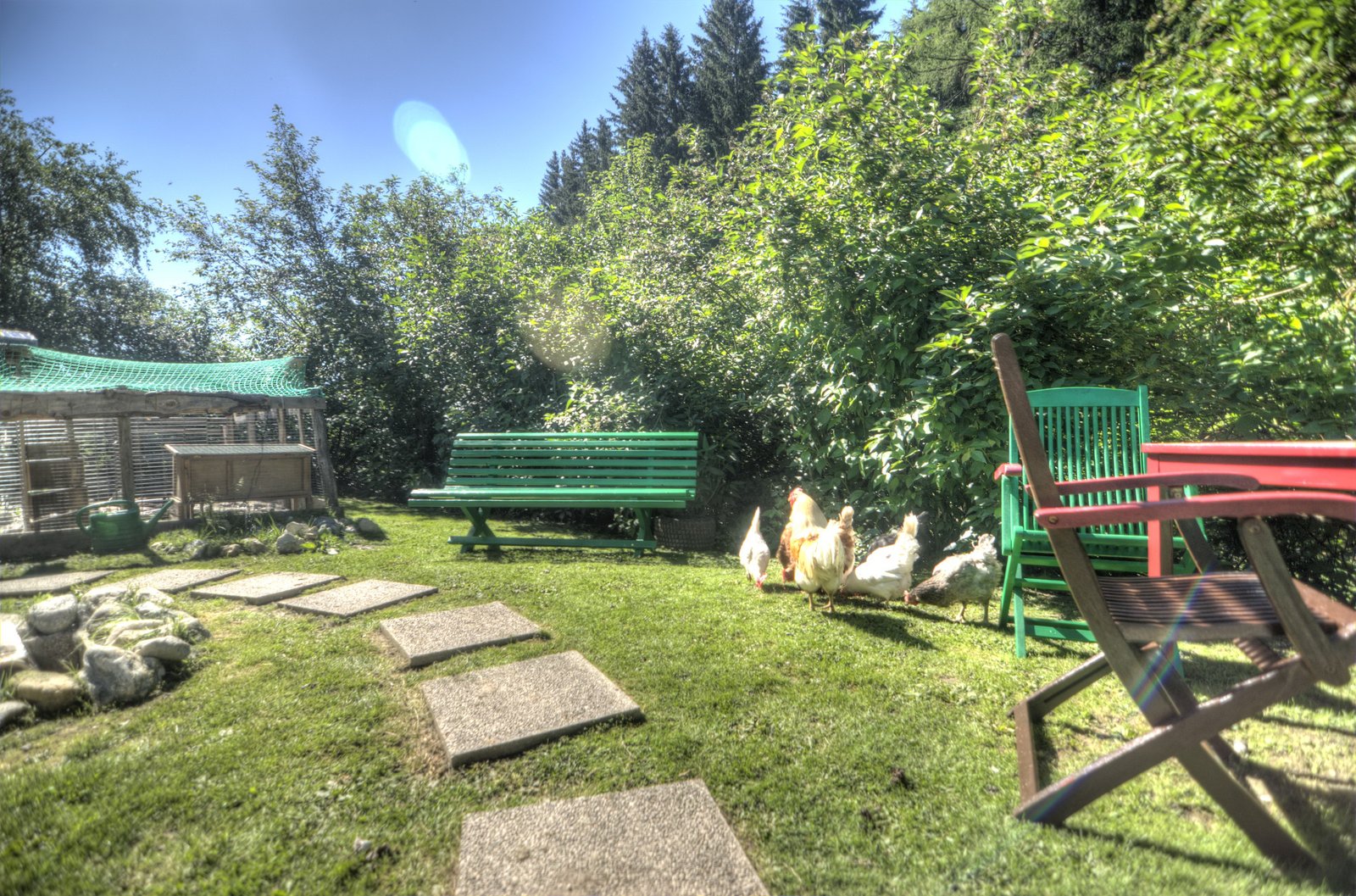 Grillhütte innen