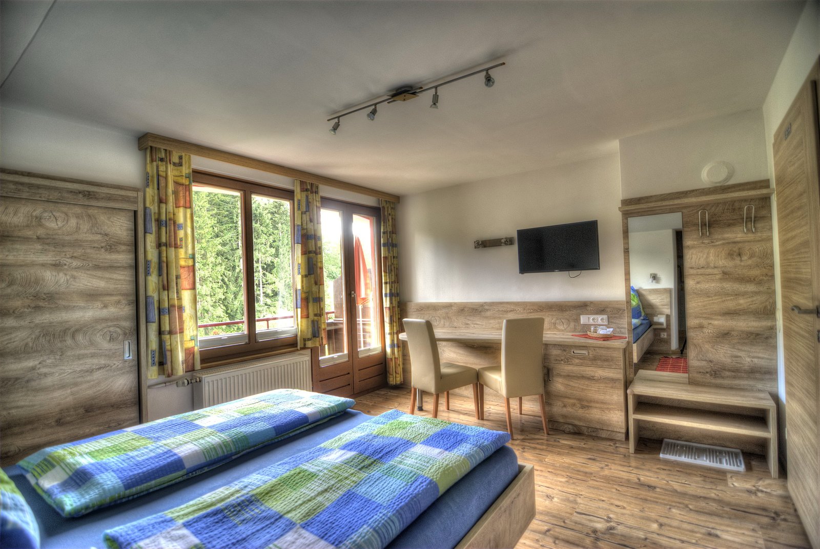 Doppelzimmer Sitzbereich